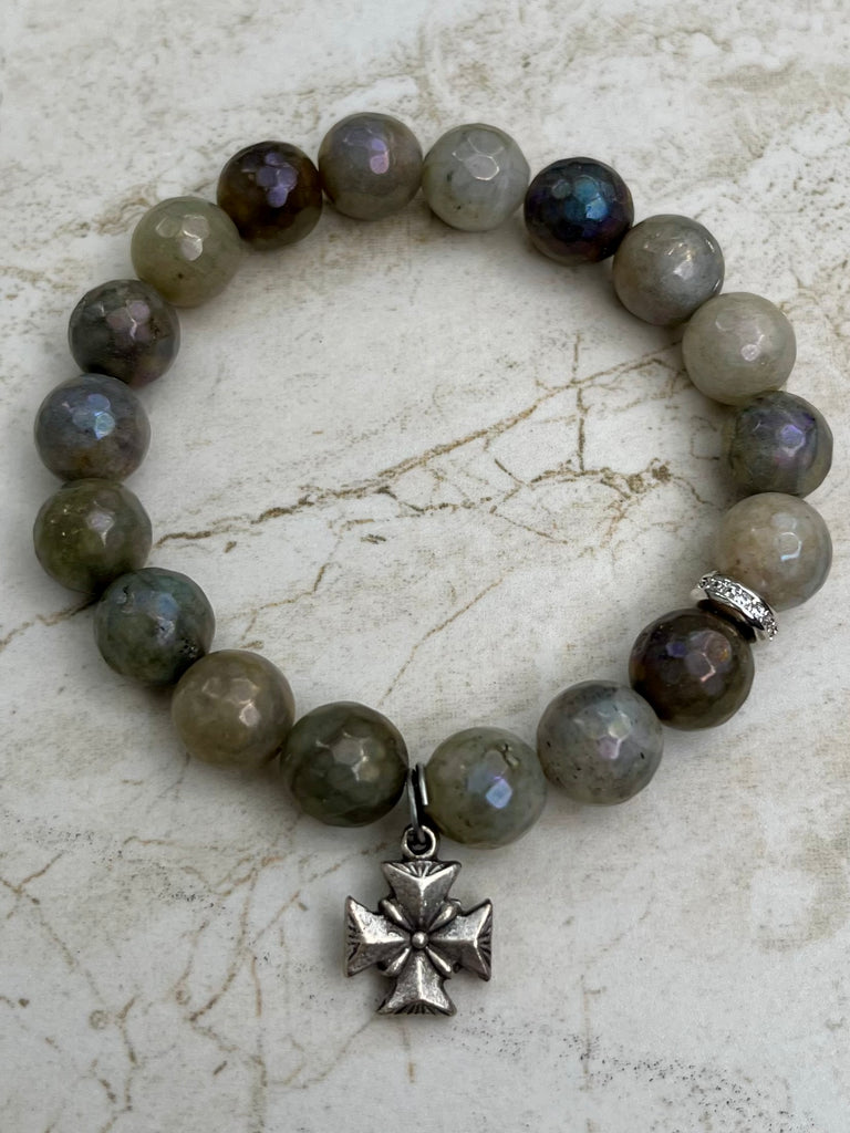 Black Labradorite | Cross