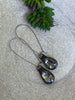 Hand Soldered Reversible Crystal Drop Earrings