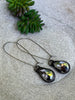 Hand Soldered Reversible Crystal Drop Earrings